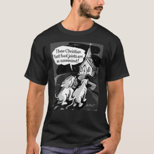 Camiseta  Comida rápida para leones -