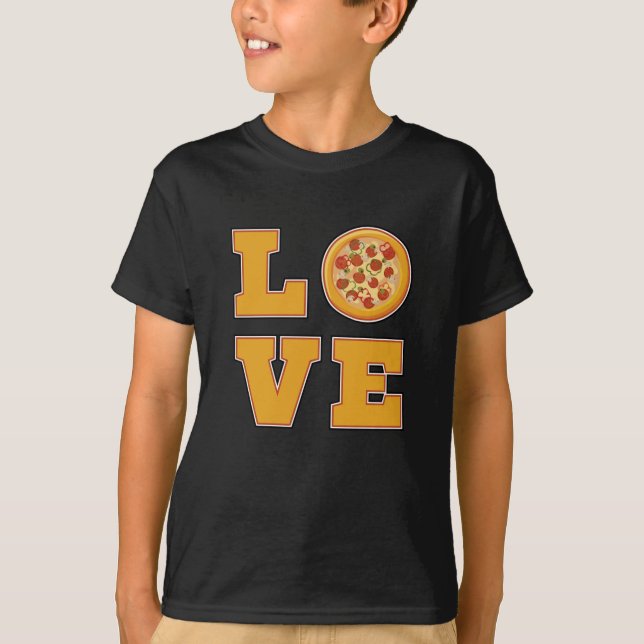 Camiseta Comida rápida Queso queso Funny Pizza Comer idea d (Anverso)