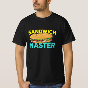 Camiseta Comida rápida Sandwich Master