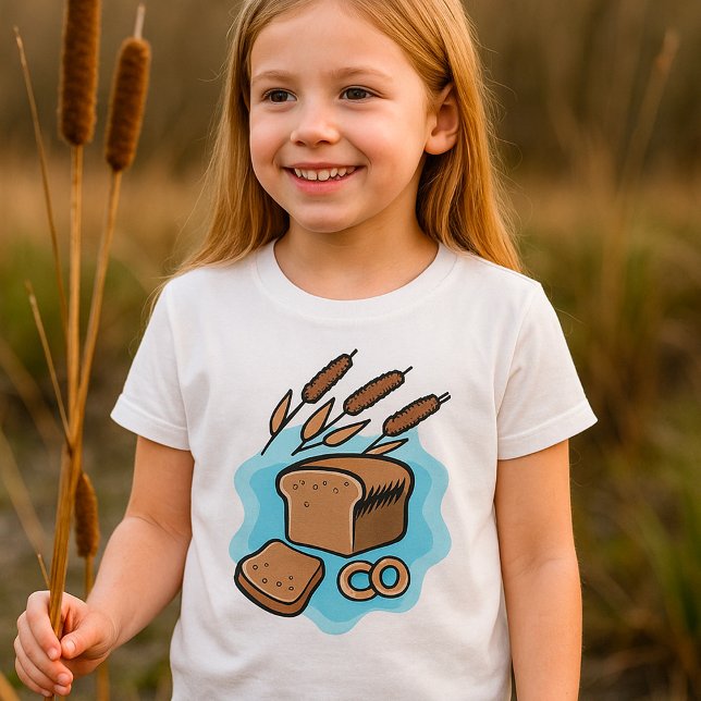 Camiseta Comida rústica para granjas de pan integral (Subido por el creador)