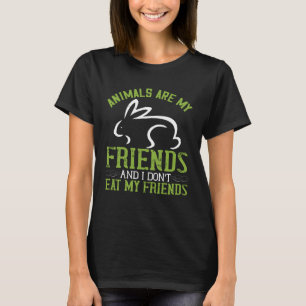 Camiseta Comida saludable con dieta vegetariana vegetariana