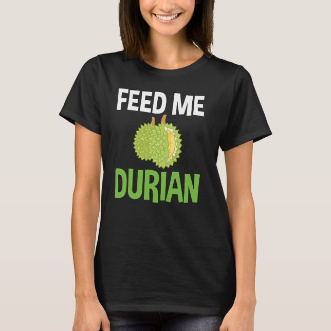 Camiseta Comida tropical asiática divertida con frutas de d (Anverso)