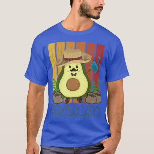 Camiseta Comida Vegan Y Aguacate Lover O Guacamole O Aguaca