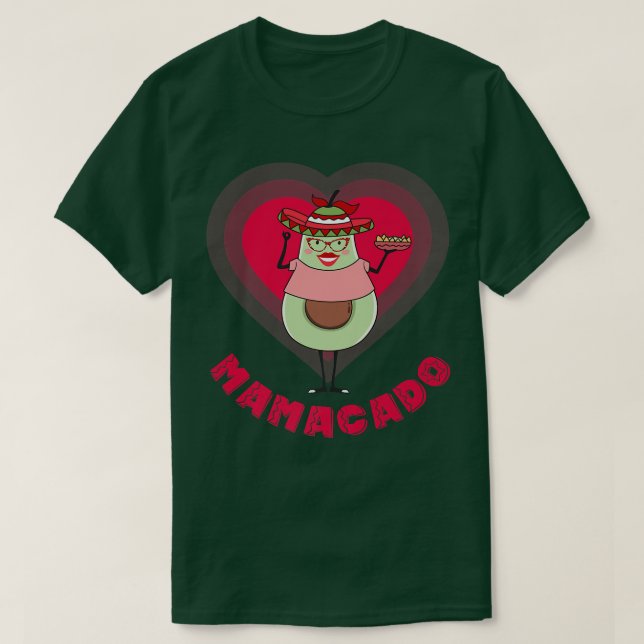 Camiseta comida vegana y aguacate lover o guacamole o aguac (Diseño del anverso)
