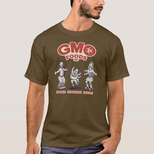Camiseta Comidas de GMO (Anverso)