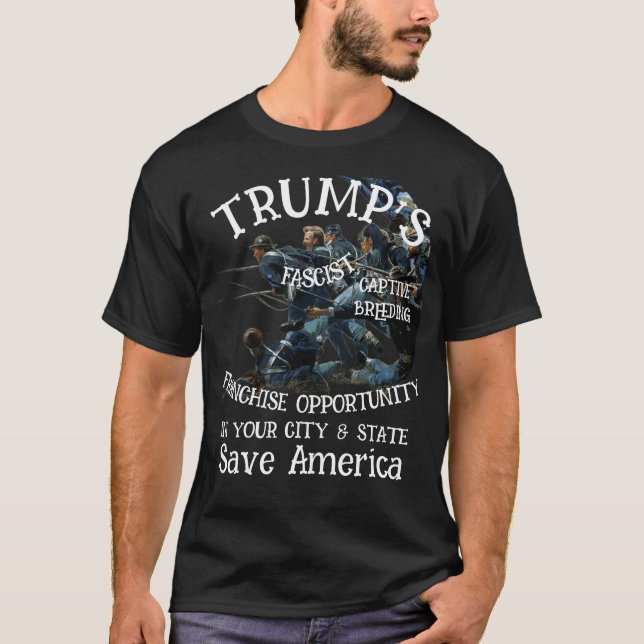 Camiseta Comienza el programa de cría de esposas sumisas de (Anverso)