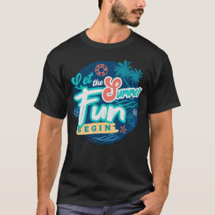 Camiseta Comienza la diversión de verano