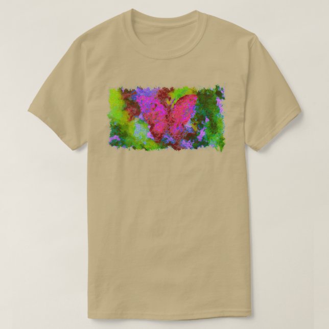 Camiseta Comienza la mariposa (Diseño del anverso)