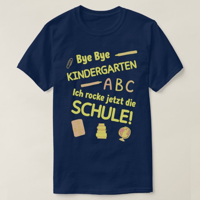 Camiseta Comienzo de la escolarización de los niños 19 (Diseño del anverso)