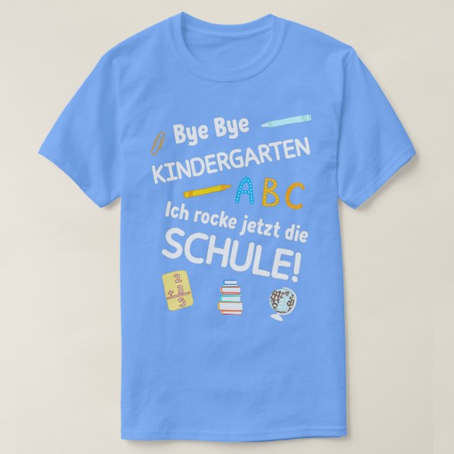 Camiseta Comienzo de la escolarización de los niños 51 (Diseño del anverso)