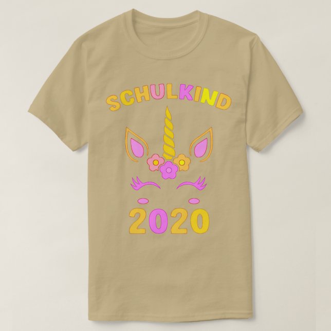 Camiseta Comienzo de la escolarización de los niños en edad (Diseño del anverso)