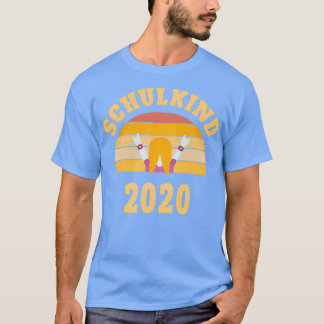 Camiseta Comienzo de la escolarización de los niños que tra