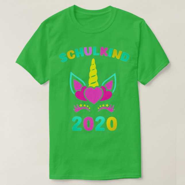 Camiseta Comienzo de la escolarización de niños de edad esc (Diseño del anverso)