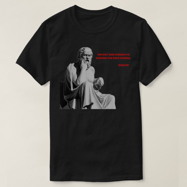 Camiseta Comilla Socrates Classic TShirt (Diseño del anverso)