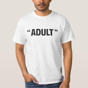 Camiseta Comillas adultas supuestas