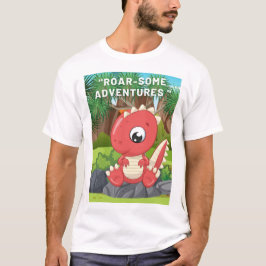 CAMISETA COMILLAS DE DINOSAURIO PREHISTÓRICOS 