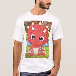 CAMISETA COMILLAS DE DINOSAURIO PREHISTÓRICOS 