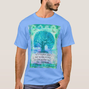 Camiseta comillas de felicidad inspiradora Walt Whitman