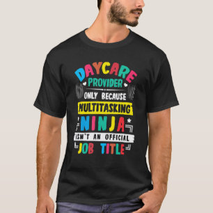 Camiseta Comillas de proveedor de guardería Maestro de jard