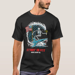 Camiseta Comin In Hot Cove Surf Co T Shirt