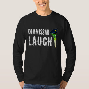 Camiseta Comisario Leek con el Gorra de policía