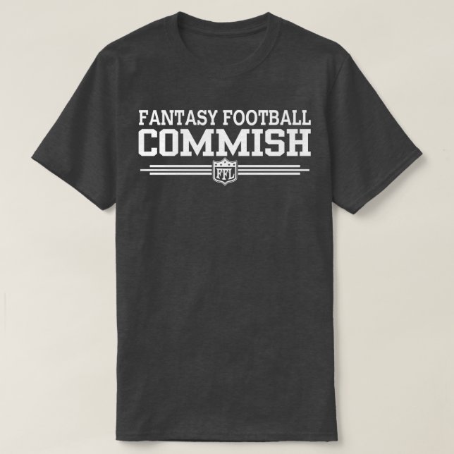 Camiseta Comisión de la Fantasía Commish Divertida Fantasy  (Diseño del anverso)