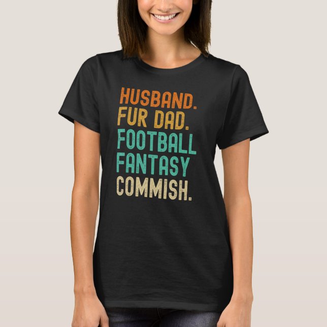 Camiseta Comisión de la Fantasía Fur Dad (Anverso)