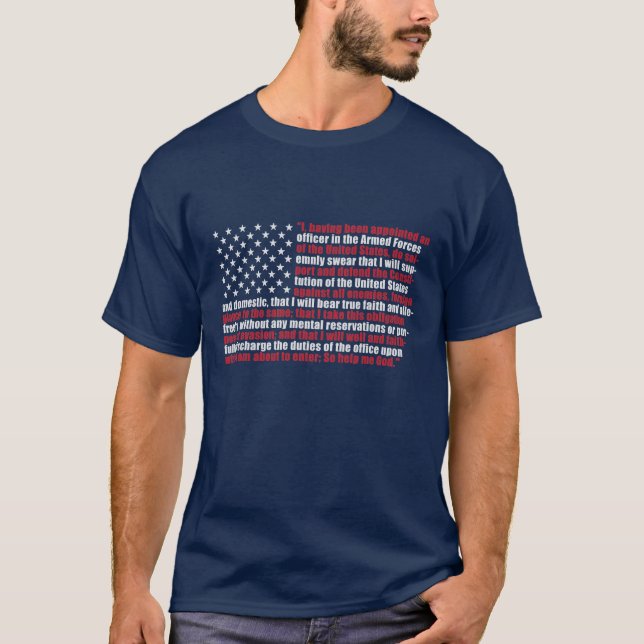 Camiseta Comisión el juramento (resumen) (Anverso)