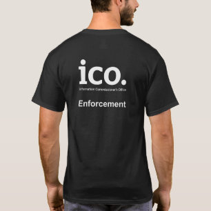 Camiseta Comisión Enforcement Parody de la información de