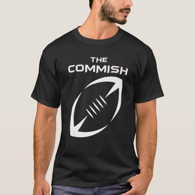 Camiseta Comisionado de Fantasía de Fútbol Comisión Fiesta  (Anverso)