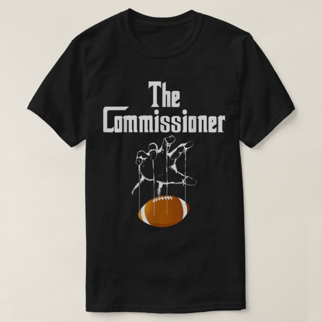 Camiseta Comisionado de Fantasía de Fútbol Proyecto de Comi (Diseño del anverso)