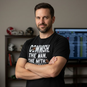 Camiseta Comisionado de Fútbol Fantasía