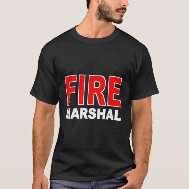 Camiseta Comisionado de investigación de mariscal de bomber (Anverso)