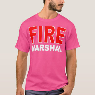 CAMISETA COMISIONADO DE INVESTIGADOR MARSHAL DE INCENDIO