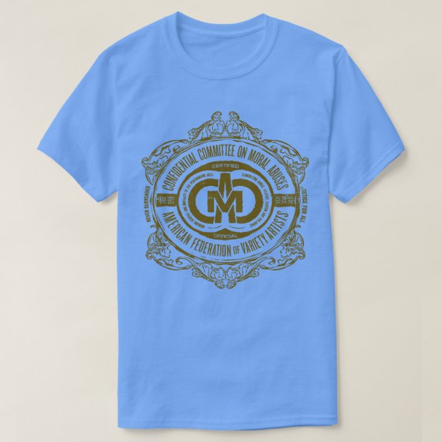 Camiseta Comité Confidencial sobre Abusos Morales (Diseño del anverso)