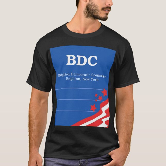 Camiseta Comité Democratic de Brighton (Anverso)