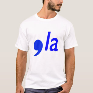 Camiseta Comma azul la