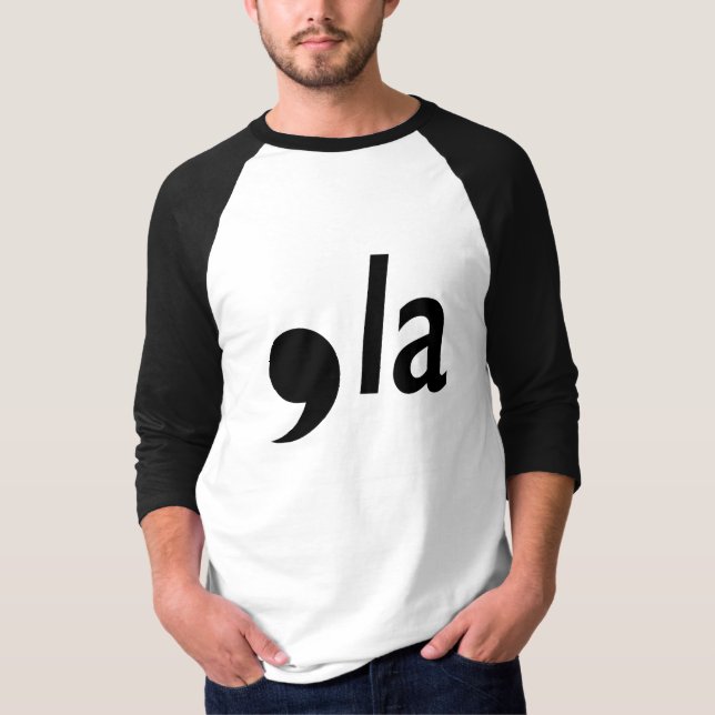 Camiseta comma la (Anverso)