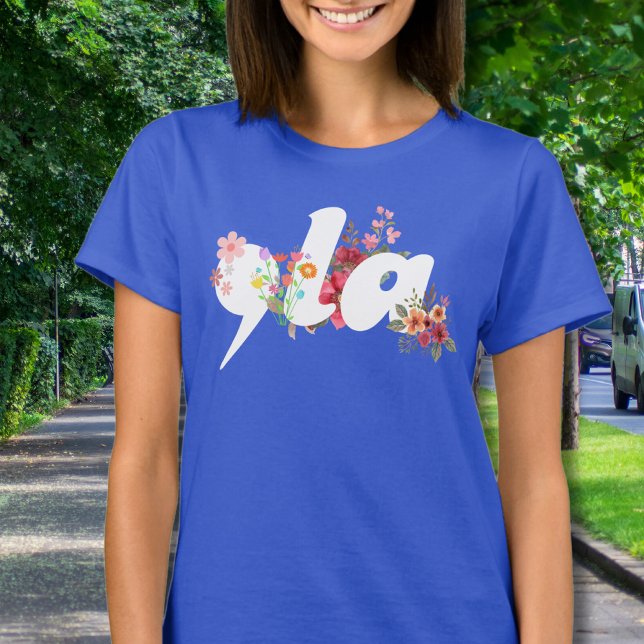 Camiseta Comma la Floral Kamala Harris Presidente Flores (Subido por el creador)