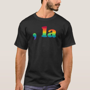 Camiseta Comma La Kamala Harris 2020 Arcoiris