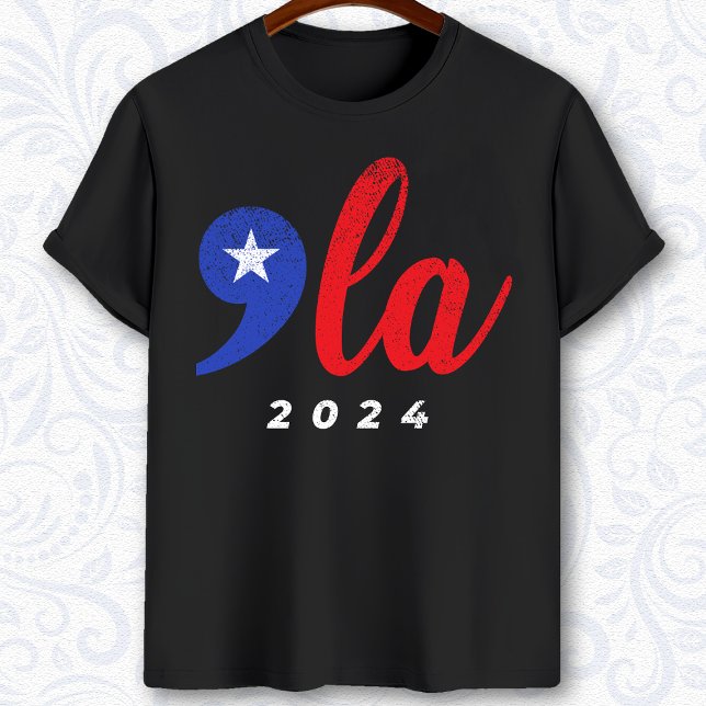 Camiseta Comma La Kamala Harris 2024 (Subido por el creador)