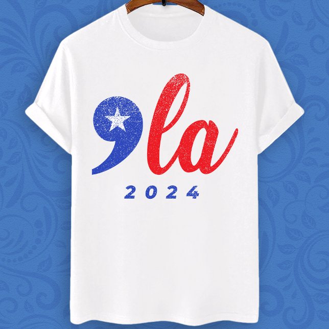 Camiseta Comma La Kamala Harris 2024 elecciones graciosas (Subido por el creador)