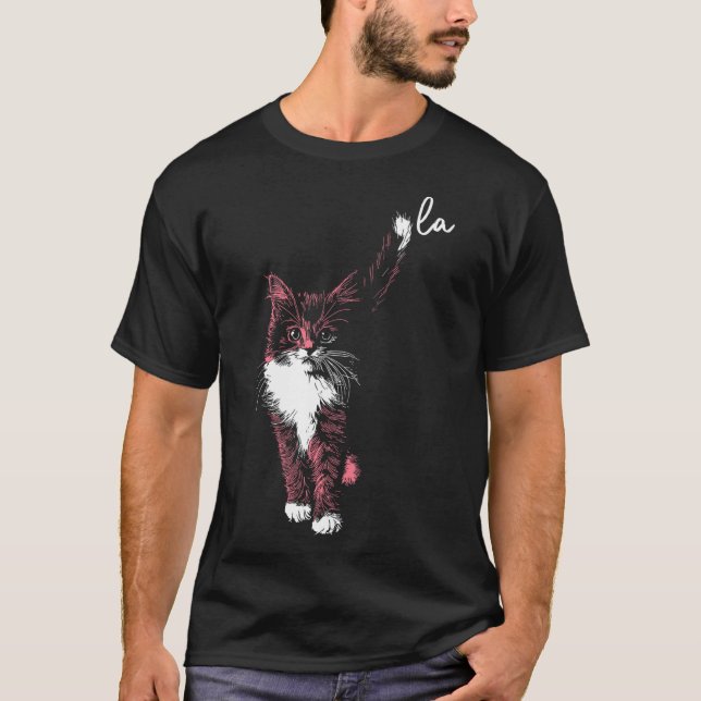 Camiseta Comma La Kamala Harris Cat Kitten Cute Adorable Ta (Anverso)