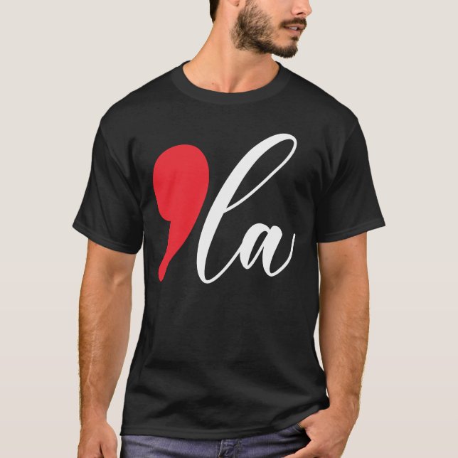 Camiseta Comma la Kamala Harris por las elecciones presiden (Anverso)