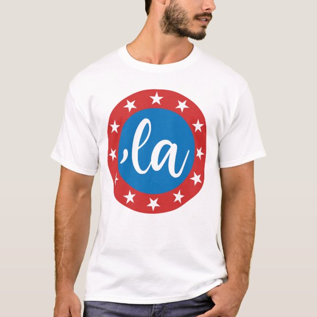 Camiseta Comma La - Kamala Harris T-Shirt (Anverso)
