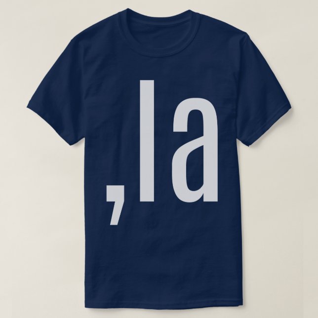Camiseta CommaLa9 (Diseño del anverso)