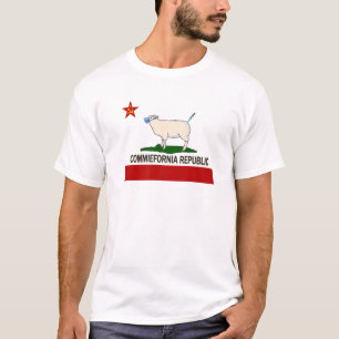 Camiseta Commiefornia Republic California State Flag Funny