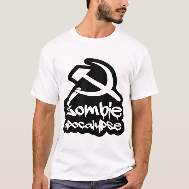 Camiseta Commiten Commiist Zombie Apocalypse # (Anverso)
