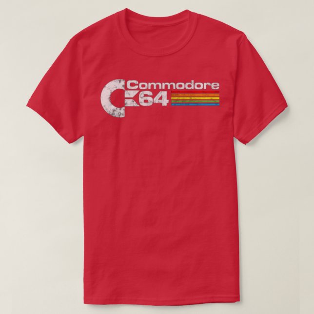 Camiseta COMMODORE 64 Mercancías (Diseño del anverso)
