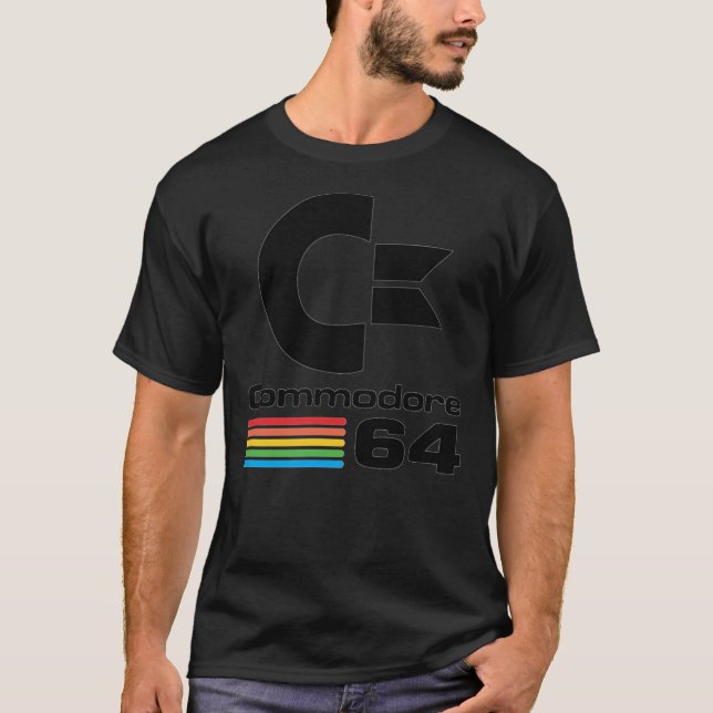 Camiseta Commodore 64 vintage Essential T-Shirt (Anverso)